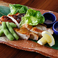 焼き物：佐賀県 ありた鶏モモ肉のアンデス紅塩焼き