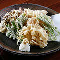 揚げ物：佐賀県 国産豚とお野菜の天麩羅盛り合わせ